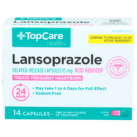 Topcare Health Lansoprazole - 14 Count