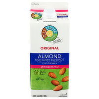 Full Circle Market Unsweetened Almond Beverage - Half Gallon