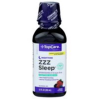 Topcare Health Berry Flavor Nighttime Zzz Sleep - 12 Fluid Ounce