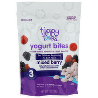 Tippy Toes Ygrt Bites Mxd Brry - 1 Ounce