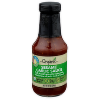 Full Circle Market Sesame Garlic Sauce - 12 Ounce