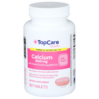 Topcare Health Calcium - 120 Count