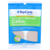 Topcare Health Callus Removers - 4 Count