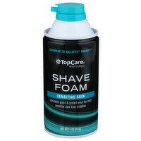 Top Care Everyday Sensitive Skin Shave Foam - 11 Ounce