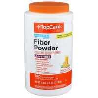 Top Care Health Orange Sugar Free Fiber Powder - 36.8 Ounce