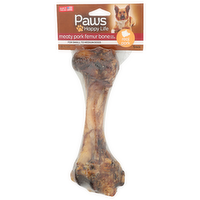 Paws Happy Life Real Pork Meaty Femur Bone For Dogs - 1 Count