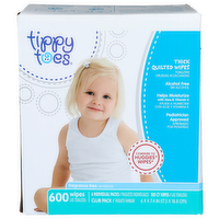 Tippy Toes Wipes - 6 Count