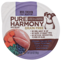 Pure Harmony Grain Free Chicken Dog Food - 3.5 Ounce