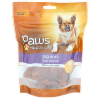 Paws Happy Life Pig Ears Dog Chews - 3 Count