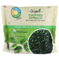 Full Circle Market Organic Chopped Spinach - 12 Ounce - 1 Count