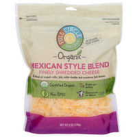 Full Circle Market Finely Shredded Cheese Mexican Style Blend - 6 Ounce