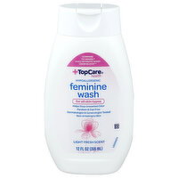 Topcare Health Light Fresh Scent Hypoallergenic Feminine Wash - 12 Fluid Ounce