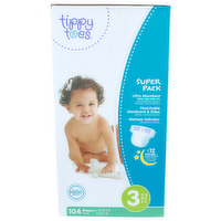 Tippy Toes 3 16 7 Super Pack - 104 Count