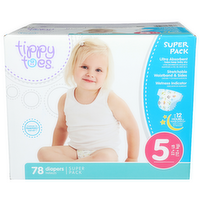 Tippy Toes Super Pack Diaper - 78 Count