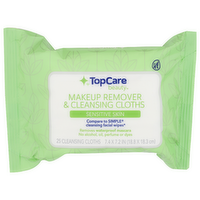 Topcare Beauty Sensitive Skin Makeup Remover & Cleansing Cloths - 25 Count