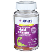 Topcare Health Orange, Strawberry & Lemon Flavors Children's Gummies Multi-Vitamin - 70 Count