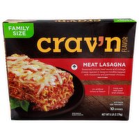 Crav'n Flavor Meat Lasagna - 0.5 Pound - 10 Count