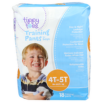 Tippy Toes Training Pants For Boys - 18 Count