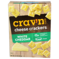 Crav'n Flavor White Cheddar Cheese Crackers - 12.4 Ounce