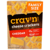 Crav'n Flavor Cheddar Cheese Crackers - 21 Ounce