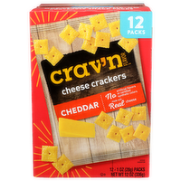 Crav'n Flavor Cheddar Cheese Crackers - 12 Ounce