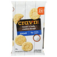 Crav'n Flavor Break 'n Bake Sugar Cookie Dough - 16 Ounce