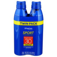 TopCare Sport SPF30 Spray Sunscreen - 5.5 Ounce - 2 Count