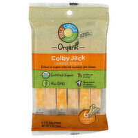 Full Circle Market Organic Colby Jack Cheese Sticks - 6 Ounce