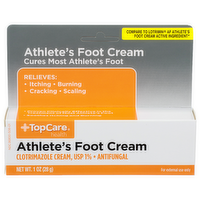 Topcare Health Athlete's Foot Cream - 1 Ounce