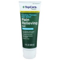 Top Care Health Cooling Therapy Pain Relief Gel - 3 Fluid Ounce
