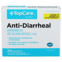 Top Care Health Anti-Diarrheal Softgels - 24 Count