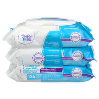 Tippy Toes Melonberry Scent Wipes - 3 Count
