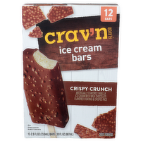 Crav'n Flavor Crispy Crunch Ice Cream Bars - 2.5 Fluid Ounce - 12 Count