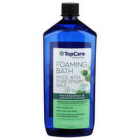 Top Care Everyday Eucalyptus & Spearmint Foaming Bath With Epsom Salt - 34 Fluid Ounce