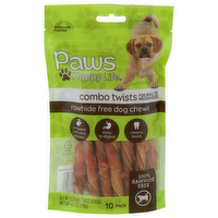 Paws Happy Life Chicken Wrapped Combo Twists - 0.41 Ounce - 10 Count