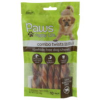 Paws Happy Life Duck Wrapped Combo Twists - 0.41 Ounce - 10 Count
