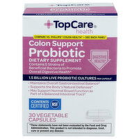 Top Care Health Colon Support Probiotic - 30 Count