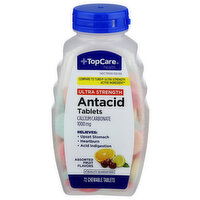 Top Care Health Assorted Fruit Ultra Strength Antacid Tablets - 72 Count