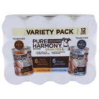 Pure Harmony Dog Can Vrty Pk - 0.354 Kilogram - 12 Count