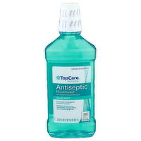 Topcare Everyday Blue Mint Antiseptic Mouthwash - 33.8 Fluid Ounce