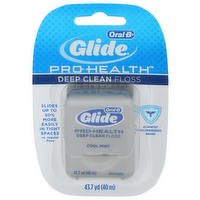 Oral-B Glide Cool Mint Pro Health Deep Clean Floss - 43.7 Yard