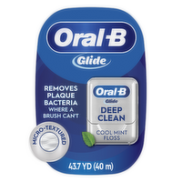 Oral-B Glide Cool Mint Pro Health Deep Clean Floss - 43.7 Yard