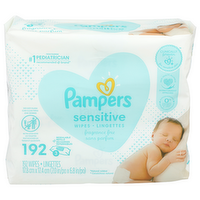 Pampers Sensitives Wipes - 192 Count