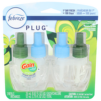 Febreze Plug Original Scented Oil Refill - 0.875 Fluid Ounce - 2 Count