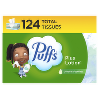 Puffs Plus Lotion - 124 Count