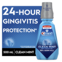 Crest Pro-Health Clean Mint Multi Protection Mouthwash - 16.9 Ounce