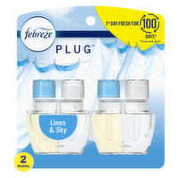 Febreze Linen & Sky Odor-Fighting Scented Oil Refill - 1.75 Ounce