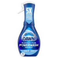 Dawn Dish Soap & Detergent Fresh Scent Platinum Powerwash Ultra Spray - 16 Fluid Ounce