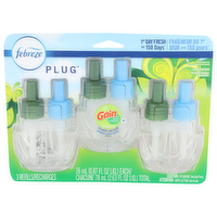 Febreze Plug Original Scented Oil Refill - 0.877 Fluid Ounce - 3 Count