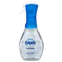 Dawn Free & Clear Of Dyes, With a Light Pear Scent Platinum Powerwash Ultra Dish Spray - 16 Fluid Ounce